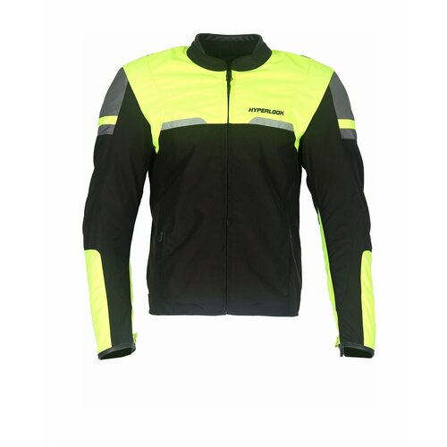 фото Куртка hyperlook, размер 44, черный, зеленый