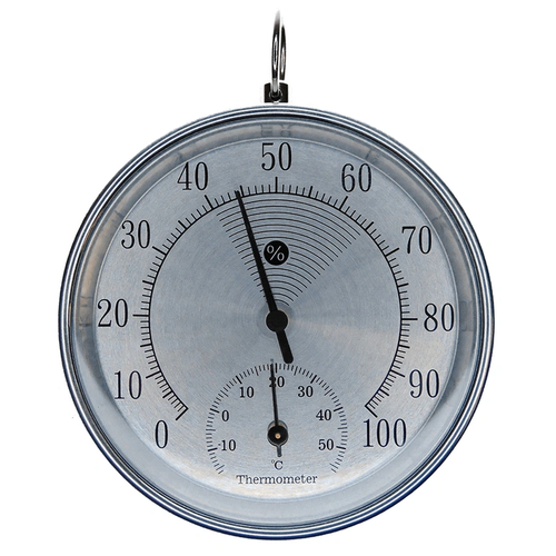 фото Термометр с гигрометром termometer th9100-s 10х10 см вся-чина