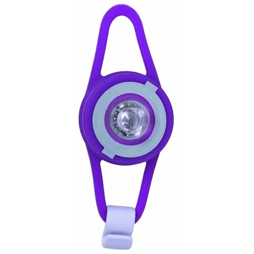 фото Фонарик для самоката globber flash light led фиолетовый