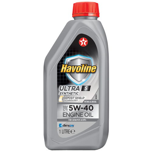 фото Синтетическое моторное масло texaco havoline ultra s 5w-40 1 л