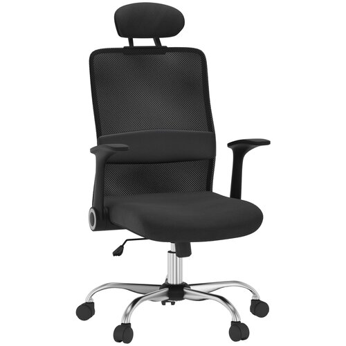 фото Компьютерное кресло loftyhome asap офисное, обивка: текстиль, цвет: черный
