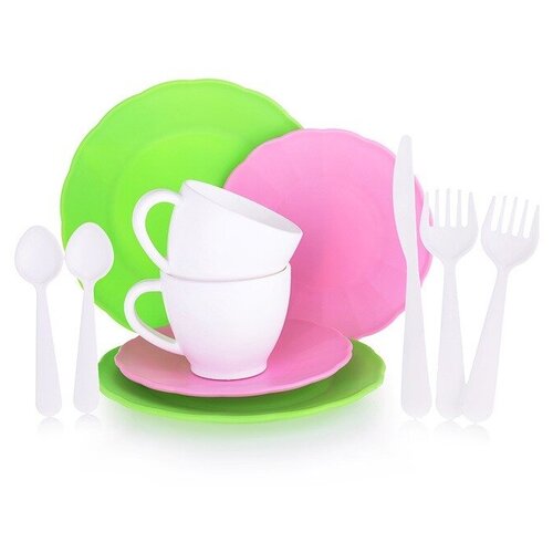 фото Набор посуды форма неженка с-144-ф разноцветный