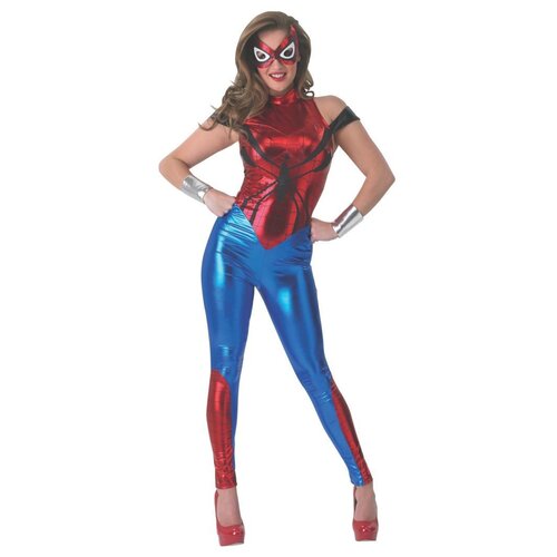 фото Карнавальный костюм rubie's человек-паук в комбинезоне женский, m (44-46)