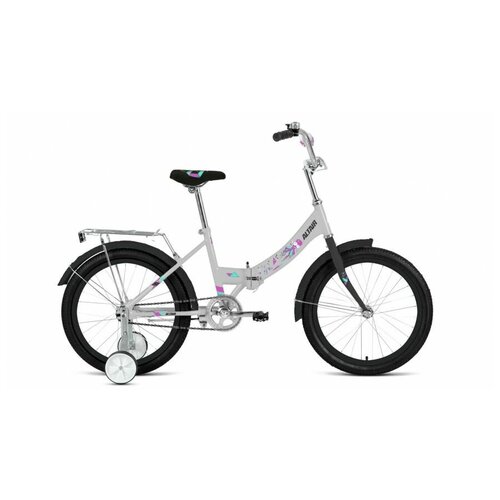 фото Altair детский велосипед altair city kids 20 compact серый 13" рама