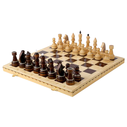фото Орловская ладья шахматы турнирные инкрустированные e-3