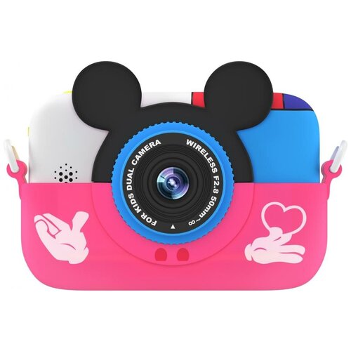 фото Детский цифровой фотоаппарат gsmin fun camera memory, синий (bt601166)