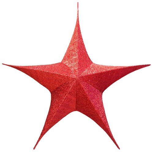 фото Подвеска snowhouse звезда складная, 150 см, красный