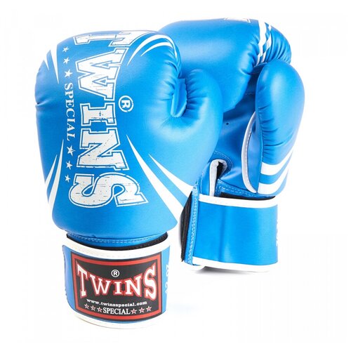 фото Боксерские перчатки twins fbgvs3-tw6 fancy boxing gloves синие