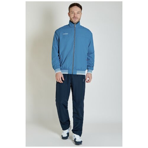 фото Костюм forward, олимпийка и брюки, силуэт прямой, подкладка, размер xl, синий