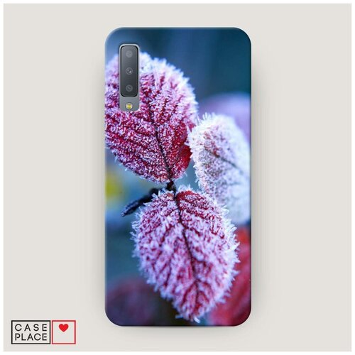 фото Чехол пластиковый samsung galaxy a7 2018 зима 5 case place