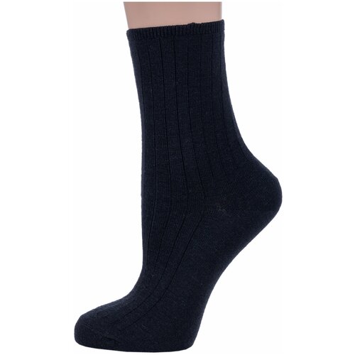 фото Женские медицинские шерстяные носки dr. feet (pingons) черные, размер 25