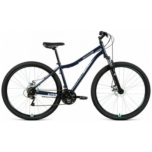 фото Велосипед altair mtb ht 29 2.0 disc (2021) 21 / темно-синий-серебристый 21 ростовка