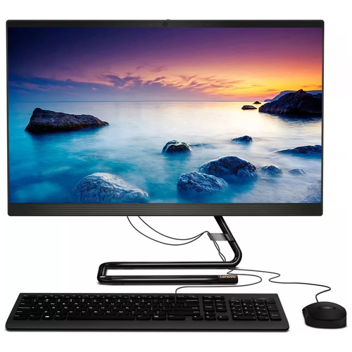 фото Моноблок lenovo ideacentre 3 24imb05 / f0eu00jwrk (23.80" 1920x1080/ core i7 10700t 2000mhz/ 8gb/ ssd 512gb/ dvd±rw/ intel uhd graphics 630 64mb) без ос/черный