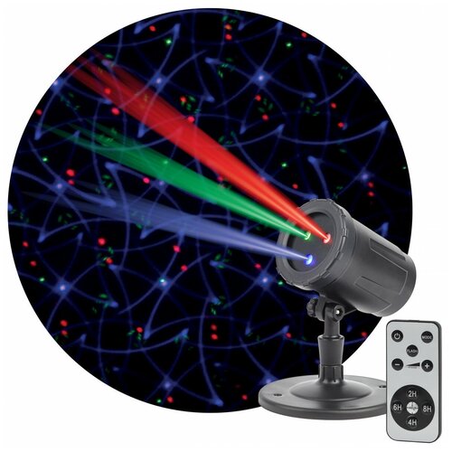 фото Эра eniop-05 эра проектор laser калейдоскоп, ip44, 220в (12/252)