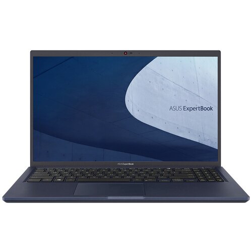 фото Ноутбук asus expertbook b1 b1500ceae i7-1165g7 16gb ssd 512gb iris xe graphics 15,6 fhd 42вт*ч win10 синий/черный b1500ceae-ej1059t 90nx0441-m13420