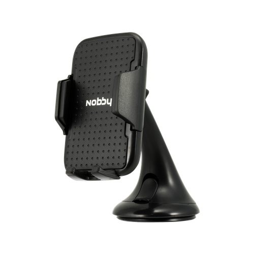 фото Беспроводное зарядное устройство держатель для смартфона nobby practic nbp-wh-10-01, 1a, 1м, чёрный