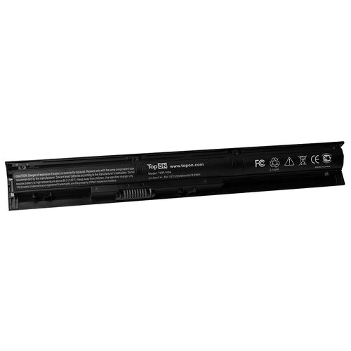 фото Аккумуляторная батарея topon для ноутбука hp pavilion 15-p247tx 14.8v (2200mah)