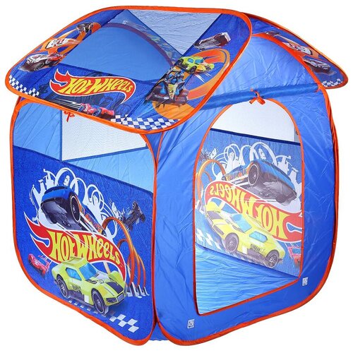 фото Играем вместе - палатки "играем вместе" детская палатка hot wheels, 83 х 80 х 105 см gfa-hw-r
