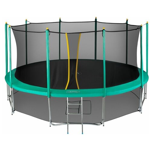 фото Каркасный батут hasttings classic 15ft 460х460х276 см зеленый