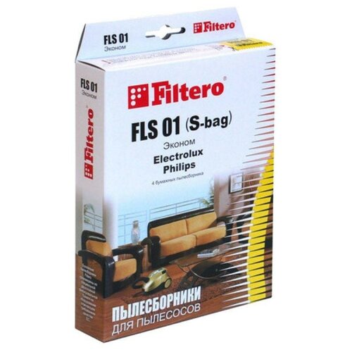 фото Мешок-пылесборник filtero fls 01 s-bag эконом (4шт)