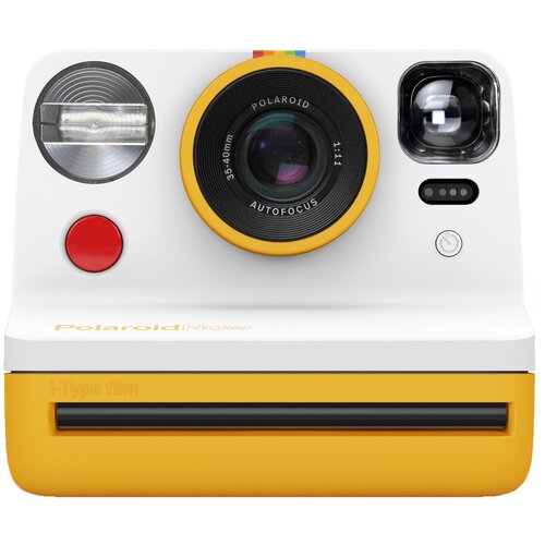 фото Фотоаппарат моментальной печати polaroid now i-type instant camera, желтый