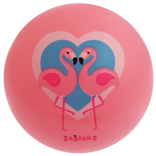фото Мяч детский "фламинго" 22 см, 60 гр 4160712 zabiaka