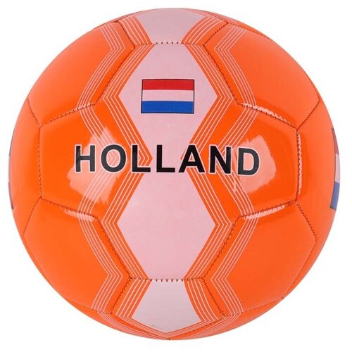 фото Мяч футбольный, "голландия", надпись и флаг, материал пвх, размер 5 джамбо тойз