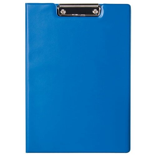 фото Berlingo папка-планшет с зажимом с крышкой а4, пвх синий