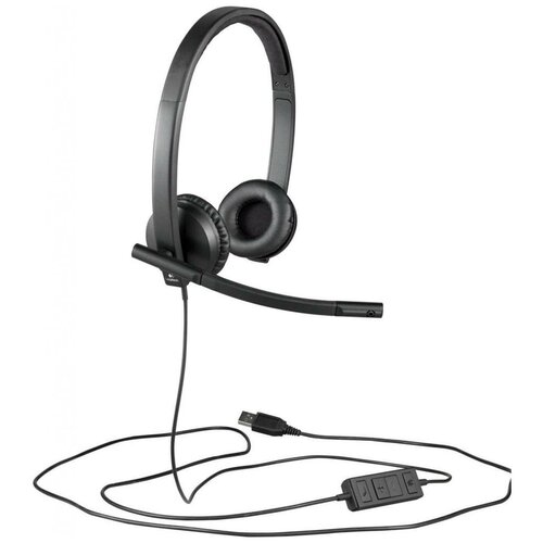 фото Наушники logitech usb headset stereo h570e 981-000575