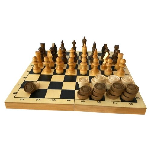 фото Mpsport шахматы + шашки 2 в 1 малый