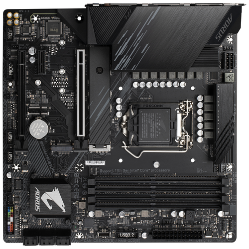 фото Материнская плата gigabyte b560 lga1200 ddr4 ( b560m aorus elite ) matx, ret