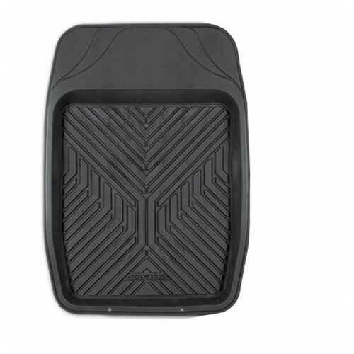 фото Коврик автомобильный autoprofi универсальный, для переднего ряда, термопласт, 69х48см чёрный (ter-150f bk)