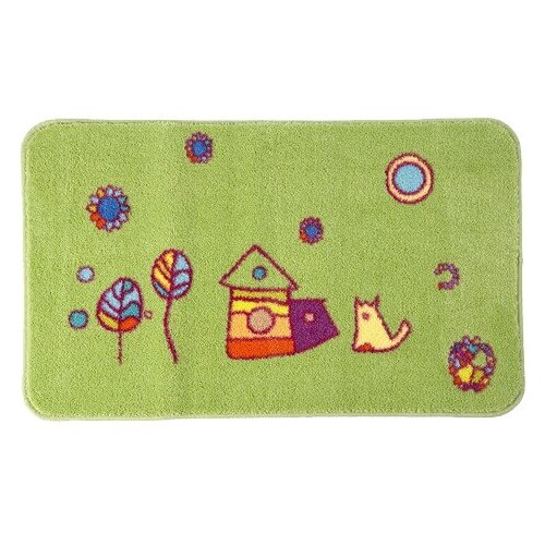 фото Коврик для ванной комнаты wasserkraft kammel 80x50 зеленый bm-1201
