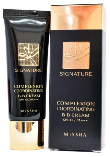 Signature BB крем Complexion Coordinating SPF43 20 мл Missha Signature BB крем Complexion Coordinating SPF43 20 мл Missha