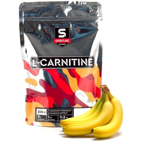 фото Sportline nutrition l-карнитин, 300 гр., банан