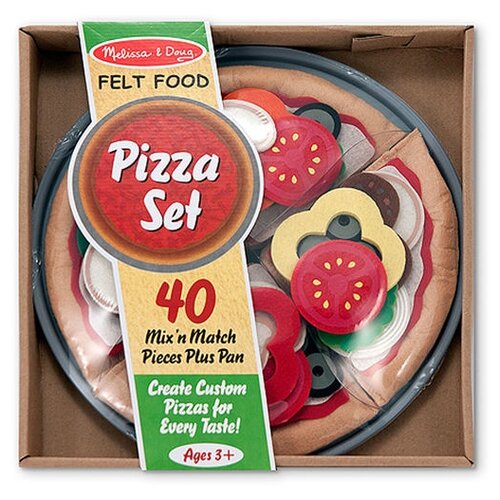 фото Набор продуктов melissa & doug pizza set 3974 разноцветный