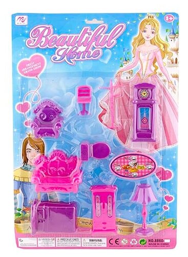 S+S Toys Набор мебели Beautiful Home (EJ44749) S+S Toys Набор мебели Beautiful Home (EJ44749)