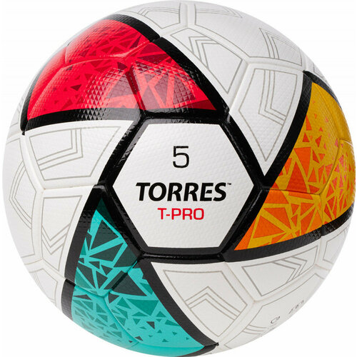 фото Мяч футбольный torres t-pro, f323995, р.5