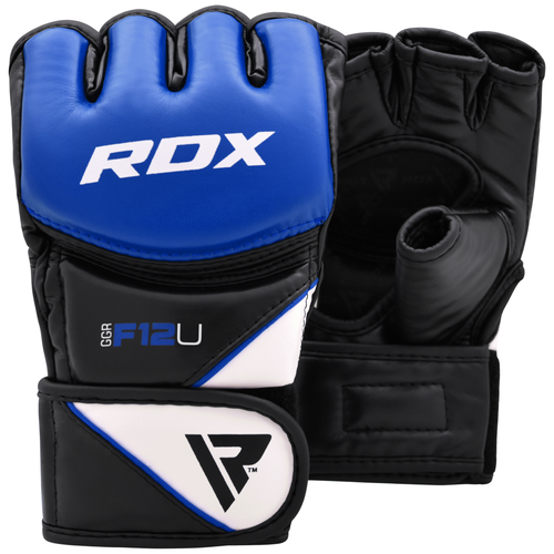 фото Перчатки для mma ggrf-12u, синий - s rdx