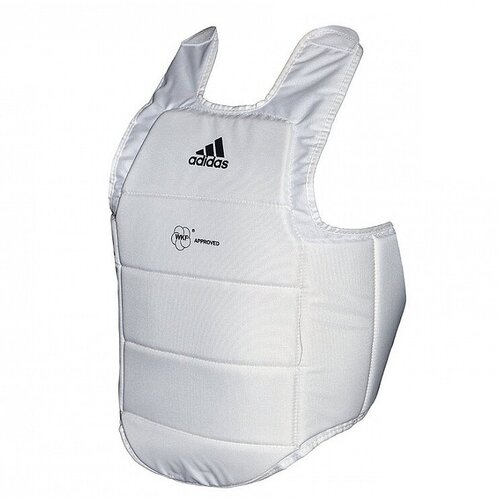 фото Защита корпуса chest guard wkf белая s adidas