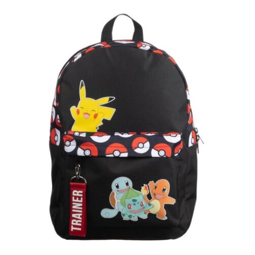 фото Рюкзак покеболы и покемоны (bioworld pokemon trainer pokeball backpack)