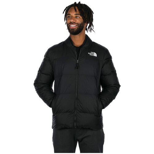 фото Куртка the north face l черная на молнии без капюшона на пуху men nordic 700 down puffer jacket msrp$290 tnf black