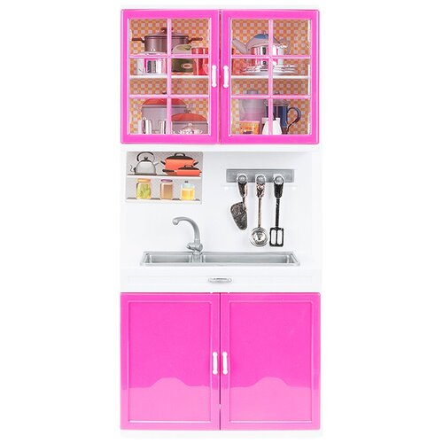 фото Игруша набор мебели для кухни (i-66039-2) белый/розовый