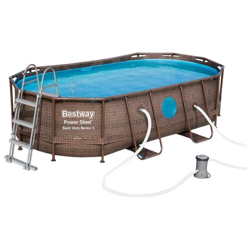 фото Бассейн bestway power steel swim vista 56714