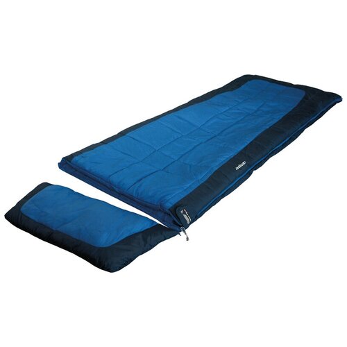 фото Спальный мешок high peak camper синий/темно-синий с правой стороны