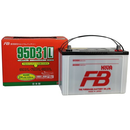 фото Автомобильный аккумулятор furukawa battery super nova 95d31l