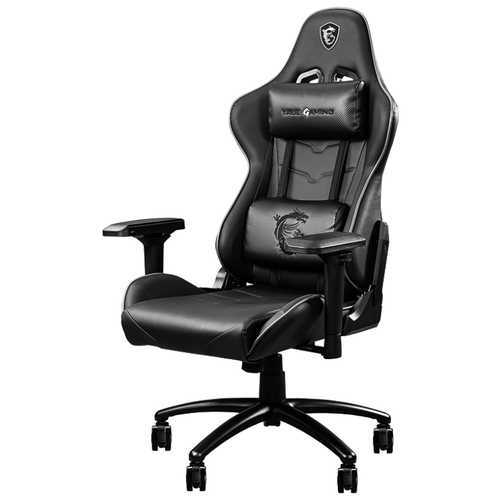 фото Компьютерное кресло msi mag ch120 i игровое, обивка: искусственная кожа, цвет: черный/серый