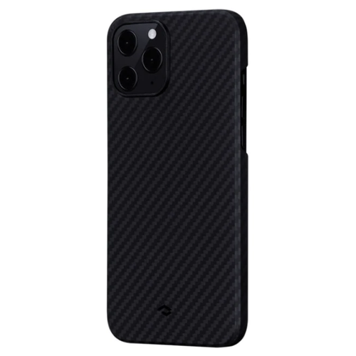 фото Чехол-накладка pitaka magez case (арамид) для iphone 12 pro черный/серый