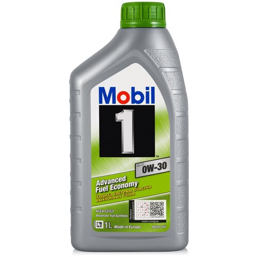 фото Синтетическое моторное масло mobil 1 esp 0w-30, 1 л