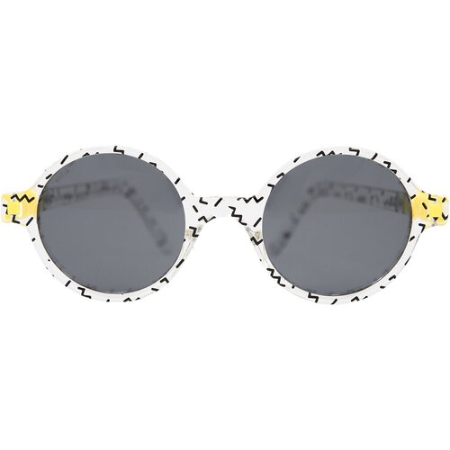 фото Солнцезащитные очки ki et la, круглые, оправа: пластик, мультиколор
